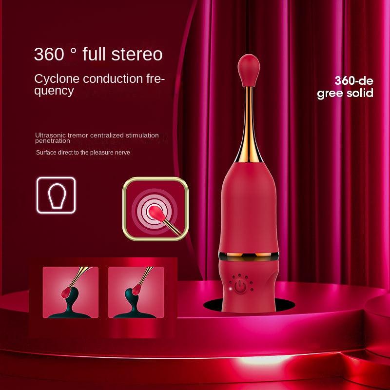 Новый инструмент для флирта, ультразвуковая секс-игрушка, высокочастотный сменный женский мастурбатор с несколькими головками, ручка Point and Tide, секундная ручка и ручка Tide.