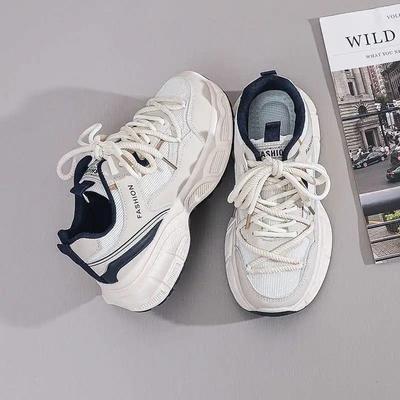 Туфли с завязками с круглым носком Винтажные плетеные вулканизированные теннисные кроссовки Женские предметы роскоши для спорта Эстетичные товары Tenya Sneskers