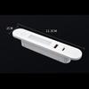 1 шт. Прикроватный столик Встроенное зарядное устройство для телефона 1 USB-A и 1 Type-C с ночником Скрытая многоразъемная встроенная скрытая розетка