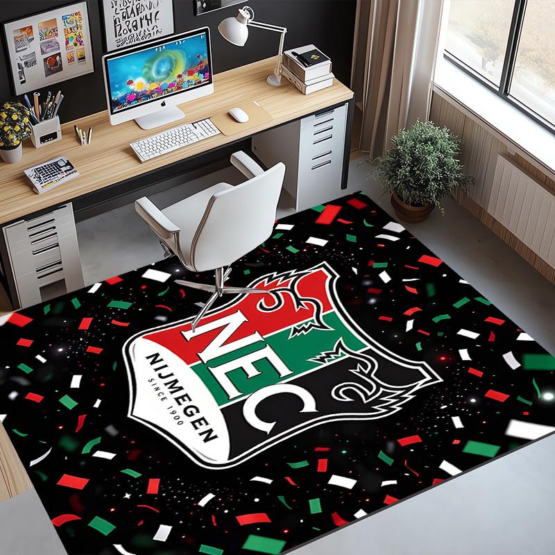 NEC Nijmegen Pattern Rug, Indoor/Outdoor Mat, for Picnic, Gameroom, Bedroom, Office, Living Room, Home Decor Carpet, Birthday Gift