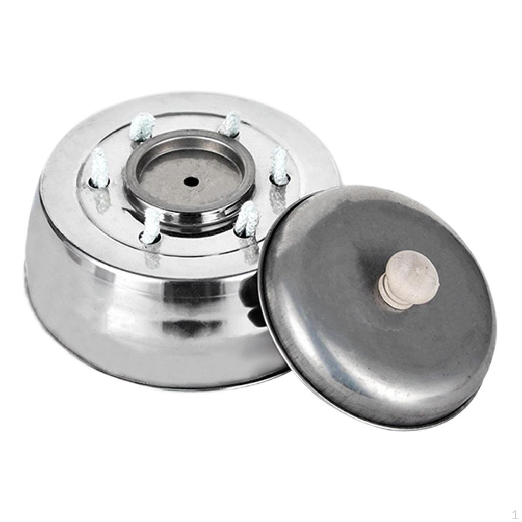 Кемпинговая плита, горелка, печь, хлопковые фитили, практичный прочный лагерь для сбора на открытом воздухе для рыбалки