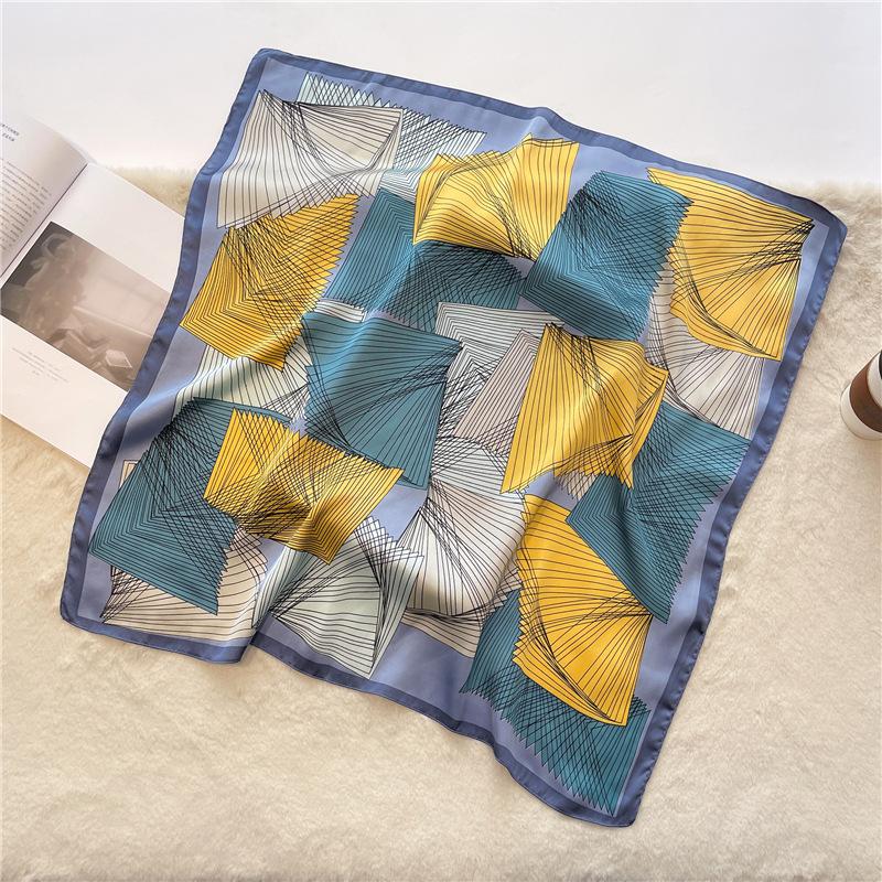 70 * 70 см новый шелковый маленький квадратный шарф для защиты шеи женщин профессиональный шарф универсальный шарф для волос шарф