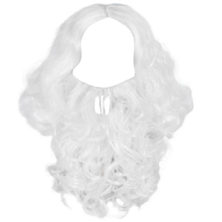 Борода и парик Санта-Клауса Набор аксессуаров для костюма Санты на Рождество, день рождения ребенка