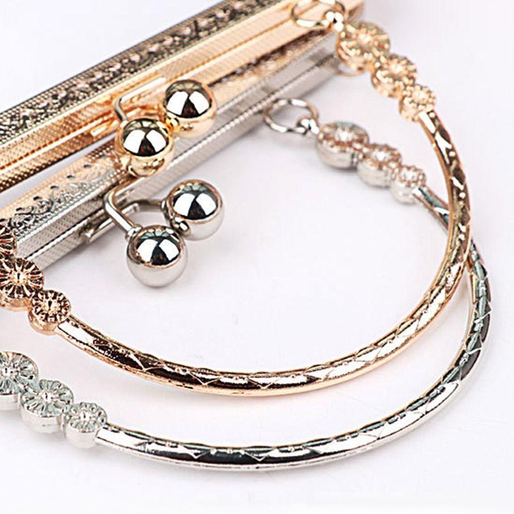 Handle Bag Accessories Purse Frame Kiss Clasp Purse Frame Purse Clasp Frame Bag Kiss Clasp Lock