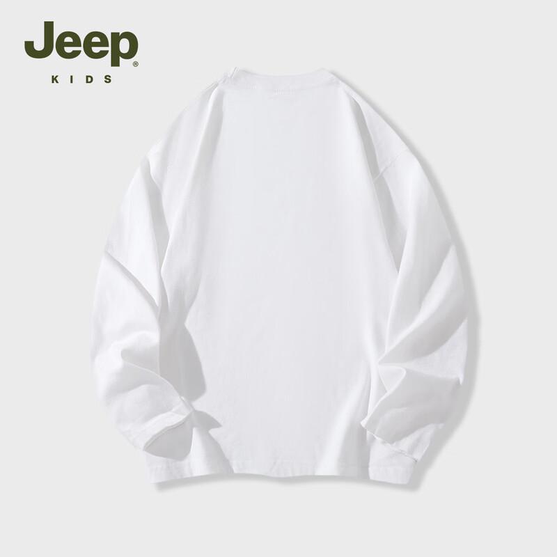 Jeep Детская хлопковая футболка с длинным рукавом