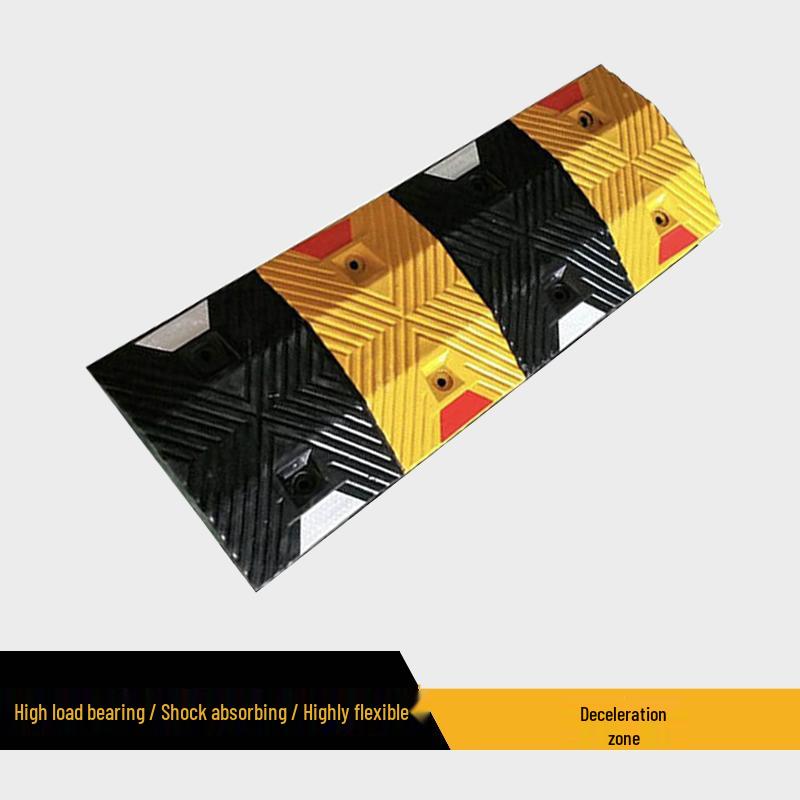 Heavy-Duty Rubber Speed Bump