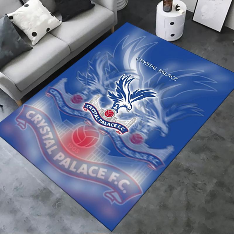 Crystal Palace FC Carpet Rug for Living Room Bedroom Home Sofa Decoration,Kids play Non-slip Floor Mat