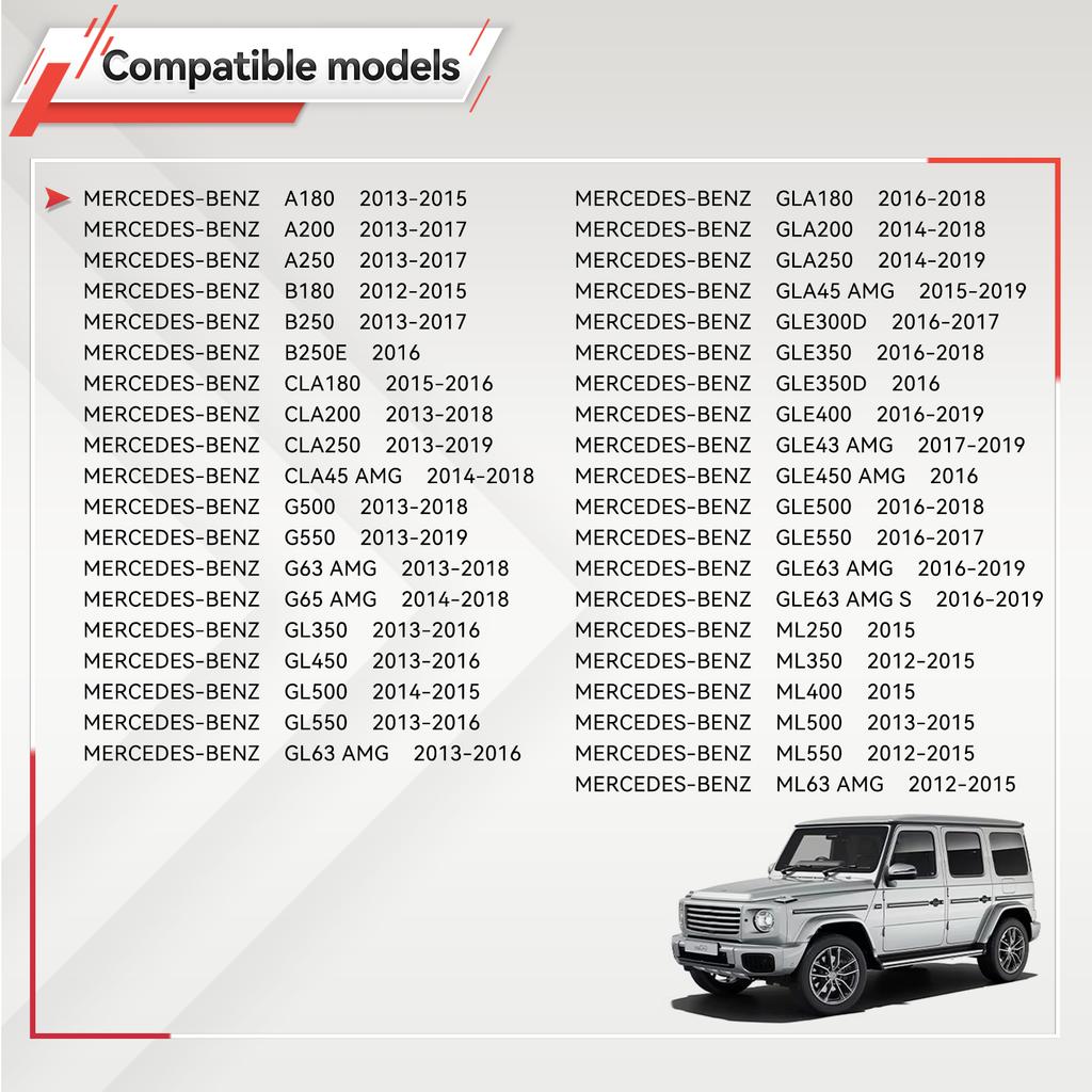 1669054400 Левый переключатель управления стеклоподъемником со складыванием для Mercedes Benz W212 W246 W176 W156 W117 W204 C-Class CLA A1669054400