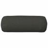 Cushion Cover 2 pcs. HEERLEN Dark Gray Ø 15 x 40 cm Fabric