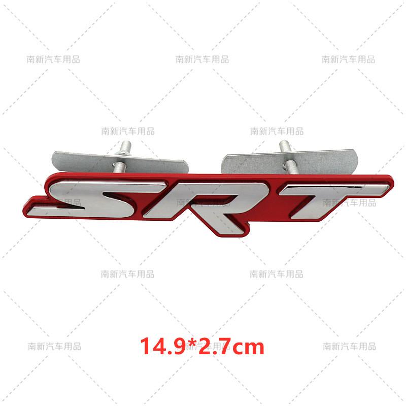 Металлические 3D наклейки на задний багажник автомобиля для Charger Srt, значок-эмблема Sxt, Challenger, Durango, Viper, Caliber, декорация значка-эмблемы на решетку