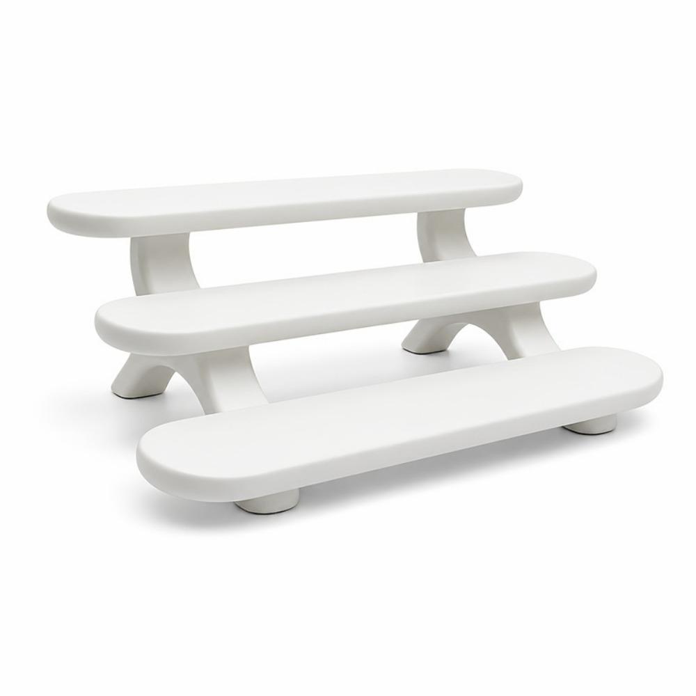 Three-Tier Tiered Storage Shelf Bathroom Organizer Desktop Stand Home Organization