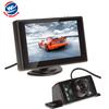 Car CCD Video 7LED Auto Parking Monitor 4.3 Inch Car Mirror Monitor With  Rear View Camera