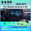 Android 14 For Skoda Octavia 2 A5 2008 - 2013 Car Radio Multimedia Video Player Navigation Stereo No 2din 2 Din Dvd