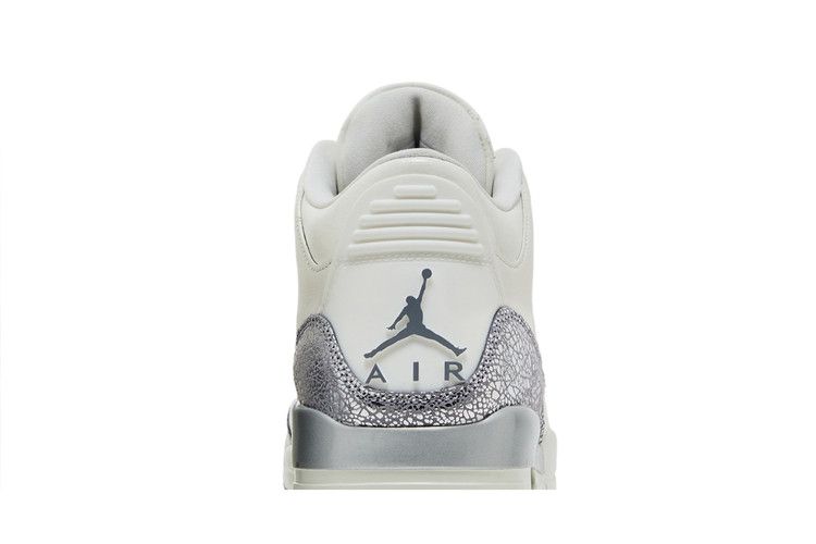 Jordan 3 Ретро Парус Цементно-серый (Женский)