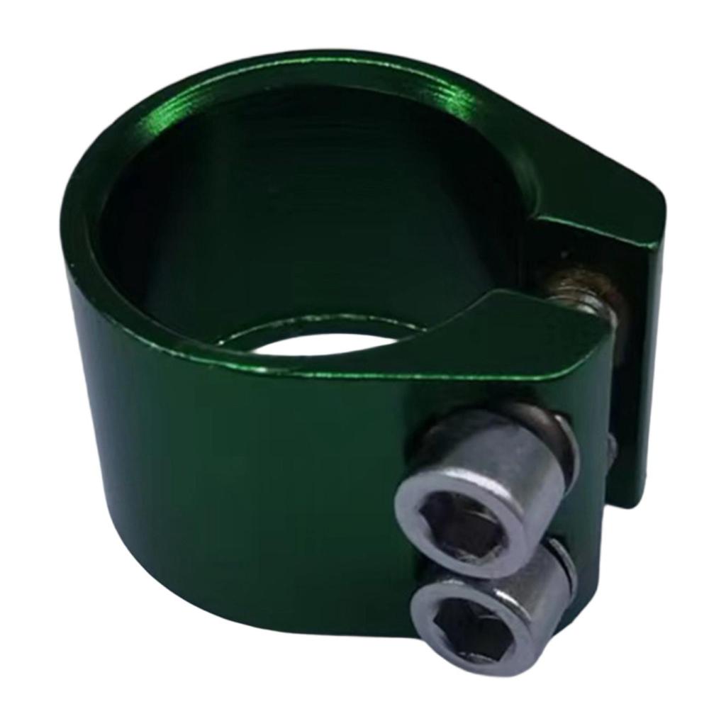 Bicycle Seat Tube Clamp 28.6 Mm High Performance Lightweight Cycling Spare Part Replace Aluminum Alloy Road Bike Seatpost Clamp