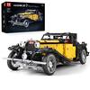 Mold King 13080 High Tech Retro Car T 50 Building Blocks MOC Collection Model Car Building Blocks Toy STEM Kids Learning Toys Building Blocks Kit Kit,