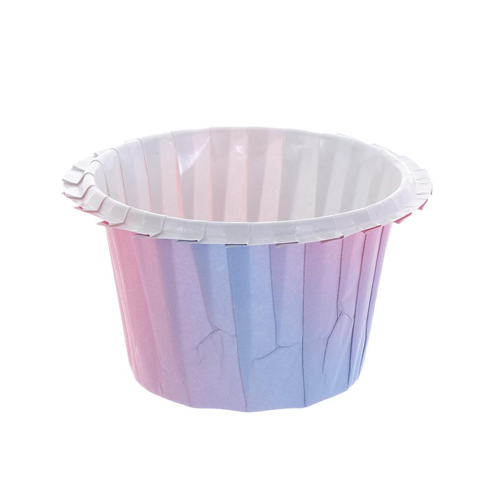 50pcs DIY Cake Tray Bakeware Greaseproof Paper Tulip Baking Cup Cupcake Liners Cake Muffin Cups