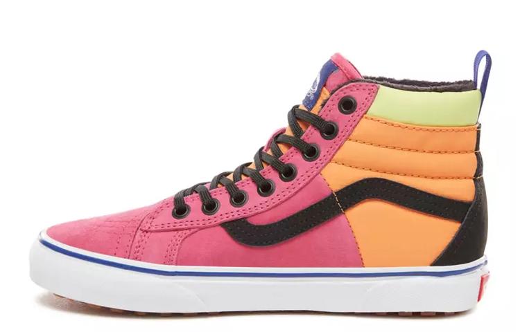 Men's Sneakers Vans SK8 Hi 46 MTE DX Pink Yellow White