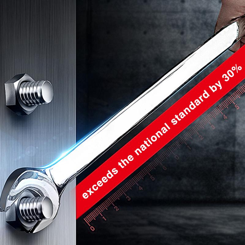 13 шт. комбинированный метрический ключ с трещоткой, многофункциональный ключ, набор гаечных ключей с трещоткой, инструменты, универсальный инструмент для ремонта автомобиля