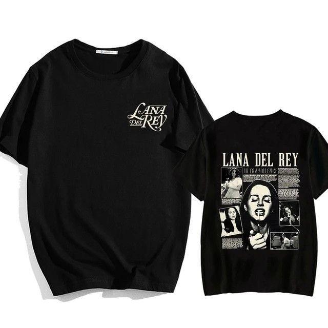 Черная графическая футболка Lana Del Rey Ultraviolence