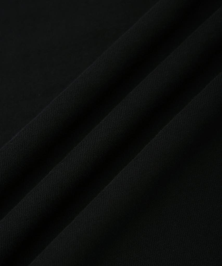 DOLPHIN WAVE APPAREL Черная футболка с коротким рукавом и принтом на спине с карманом-дельфином