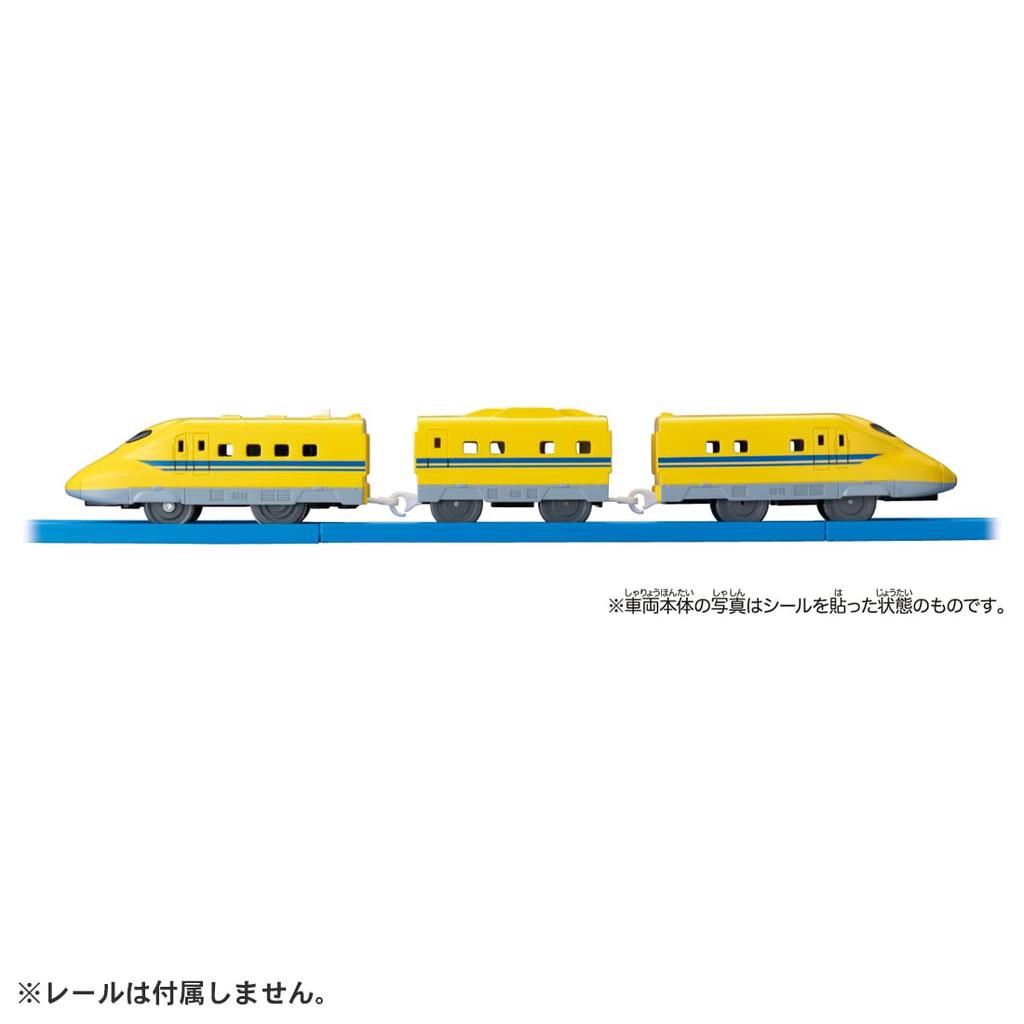 Игрушка-поезд TAKARA TOMY Type 923 Doctor Train для детей от 3 лет и старше. Соответствует стандартам безопасности игрушек ST Mark Certification PLARAIL "PLARAIL ES-05 Yellow"