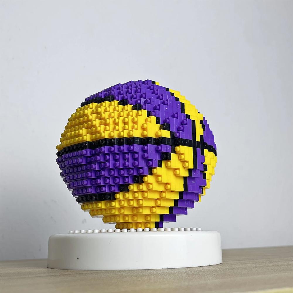 Football-Themed Building Blocks Toys Set for Kids: Fusing Education & Fun - Promote Creative Construction Play & Sportsmanship