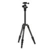 Manfrotto Element Tripod, Small, Black Carbon Fiber, 6kg Load Capacity, 5 Sections, 3-Stage Leg Angle Adjustment, Compact, Lightweight, Carrying Case