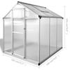 Greenhouse - vidaXL - 3.46 M² - Reinforced Aluminum - UV Resistant - Thermal Insulation