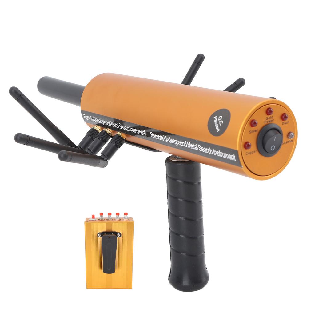 Металлоискатель AKS Металлический пинпоинтер Глубина 30 м Дальность 1200 м 6 антенн AKS Точный поиск Золотоискатель