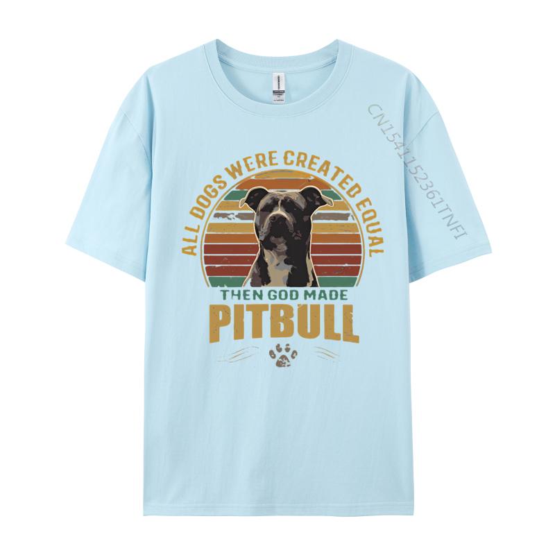 PitBull Винтажная Футболка Унисекс Футболки Смешные Печатные Футболки Хлопок Пенье Верхняя Футболка Графические Футболки Одежда Унисекс