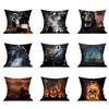 New Home Halloween Pillowcase Horror Sofa Lumbar Festive Party Decoration Pillowcase