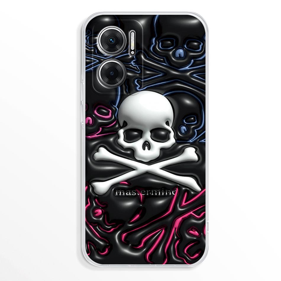 For Redmi Note 11E 5G Case 2022 Cute Fashion Clear Soft Phone Cases for Xiaomi Redmi Note 11E Silicon Back Cover 11 E TPU Bumper