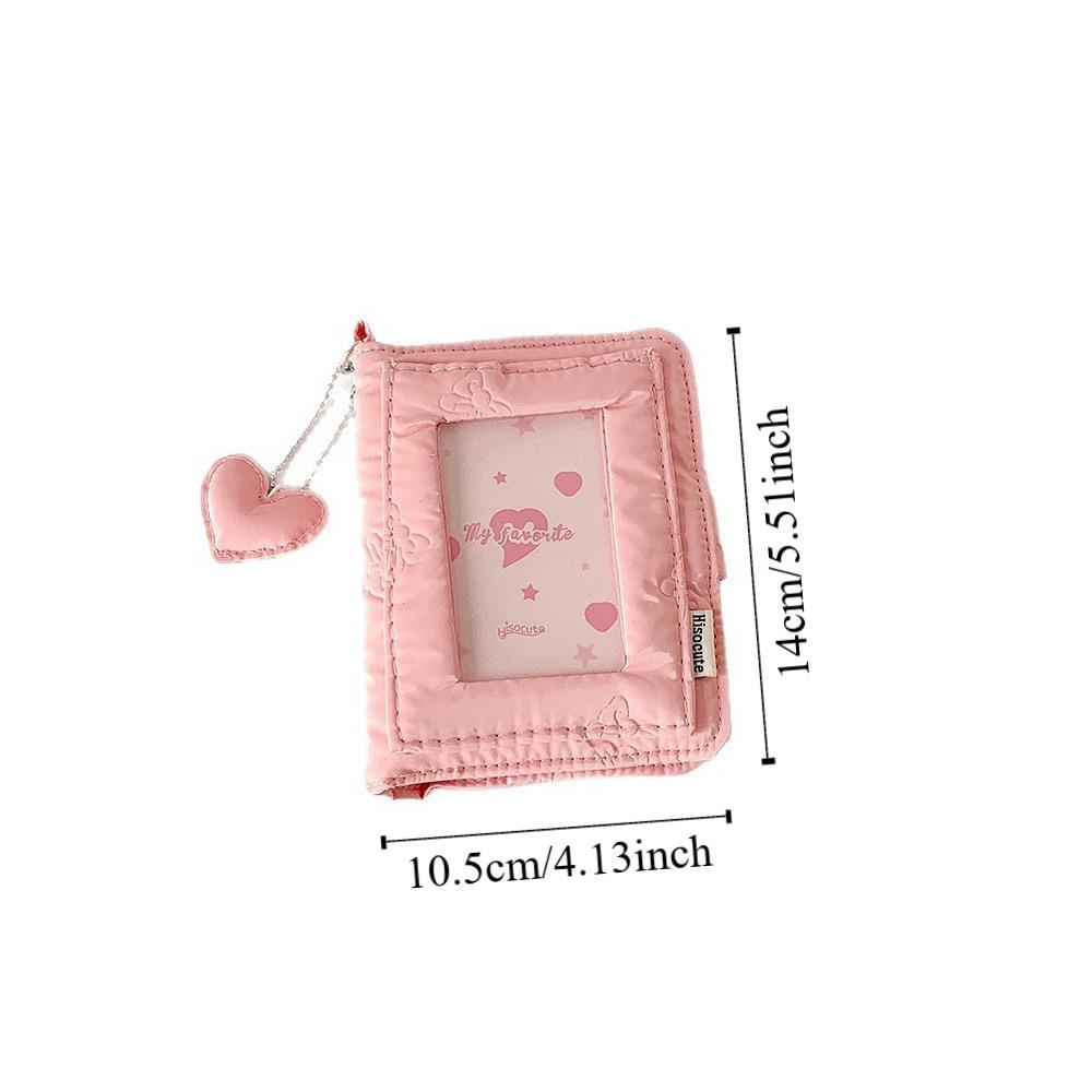 Hanging Decoration Korean Photocard Holder Card Protective Case School Stationery