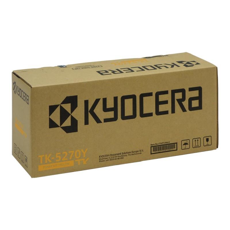 Kyocera TK5270 Yellow Original Toner Cartridge - 1T02TVANL0/TK5270Y-TK5270Y