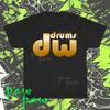 Новая футболка с логотипом DW Drums Workshop, американская, смешная, размеры от S до 5XL