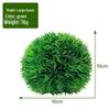 Aquarium Decoration Plastic Grass: Red & Green Small Grass Balls for Fish and Turtle Tanks