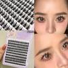 1 Box False Eyelashes Super Soft Decorative Non-Irritating Nice-looking 3D Fluffy Eye Makeup Prop for Girl