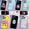 Милый чехол-рыба-капля для Realme 11 Pro Plus 15 14 13 12 GT7 Pro GT6 C55 C51 C53 C35 C33 C61 C65 C67 C71 C75