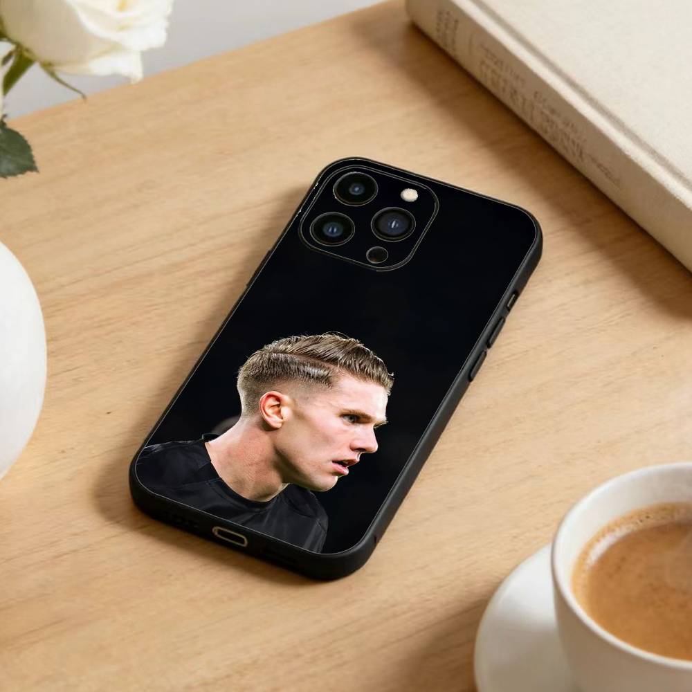 Badmintonstar Phone Case For iPhone17,16,15,14,13,12 Plus,Max Soft Silicone Black Cover