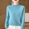 Женский кашемировый свитер Qinghe кашемир 30% кашемир 70% шерсть теплый и модный универсальный осенне-зимний