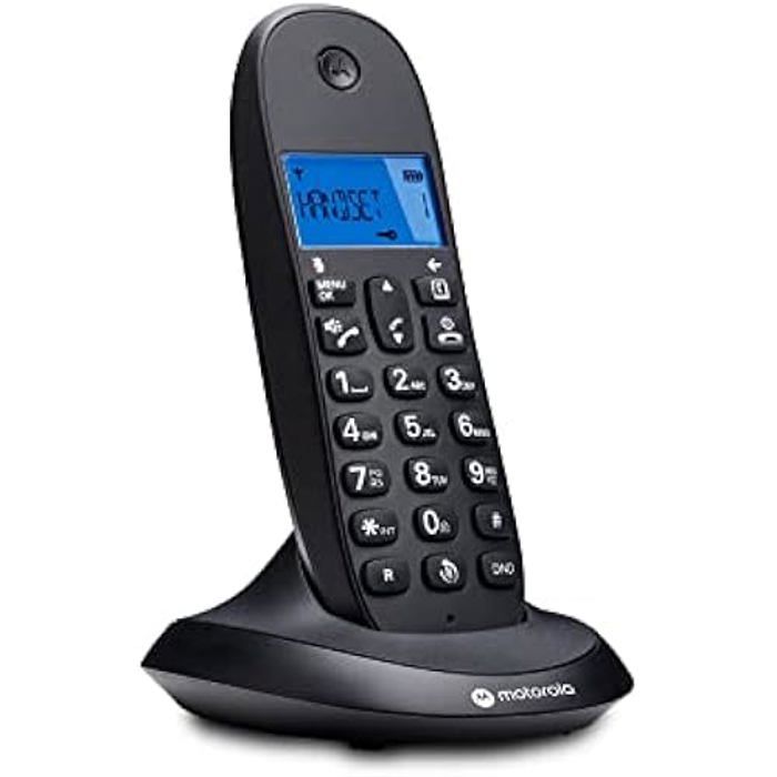 Téléphone Sans Fil - MOTOROLA - C1001 CB+ - DECT - Noir