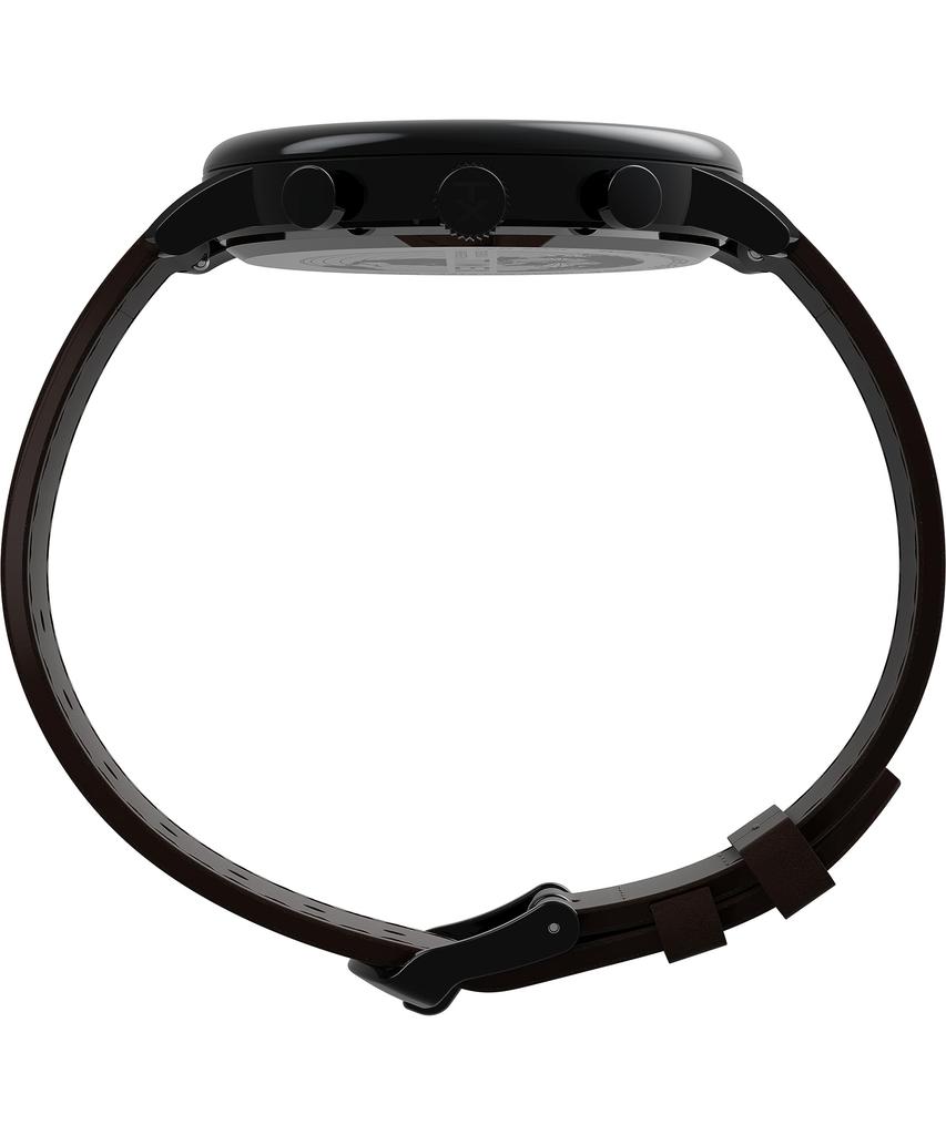 Часы Timex Men's Chicago Day-Date 45 мм, коричневые/черные/черные. , Часы Chicago, один размер, 45 мм.