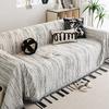 Черно-белое полотенце для дивана в стиле Ins, шенилл, устойчивое к царапинам, чехол, всеобъемлющий, высококачественный, легкий, роскошный, универсальный чехол
