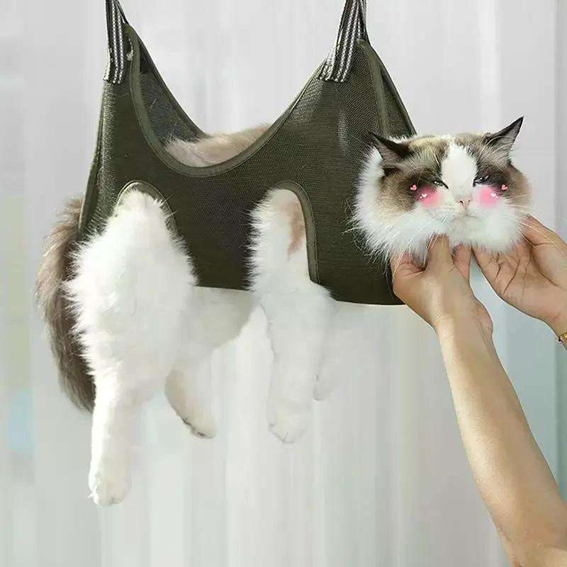 Гамак для ухода за домашними животными Помощник Кошка Собака Гамак Собаки Ремонт Ногтей В Красоте Гамак Сумка-Ограничитель Аксессуары для Животных