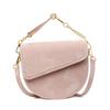 Korean version of fashion messenger saddle bag women's 2025 summer new trendy commuter casual shoulder bag simple small square bag