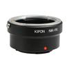 KIPON NIKON-FX Mount Adapter for Nikon F-Mount Lenses To Fujifilm X-Mount Camera Bodies