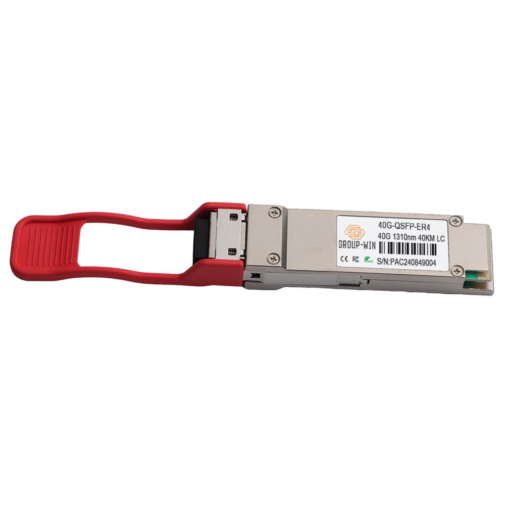 40G ER4 QSFP Transceiver Module, 40km, 1310nm, LC Connector