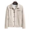 Men's Suede Jacket Autumn Casual Denim Jacket Men's Simple Jacket