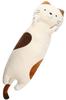 Stylish Soda Plush Body Pillow, Cat Pillow, Angel Mike-kun (Calico Cat, 107cm)